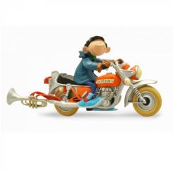 Gaston Figur (auf Motorrad), 11 cm 