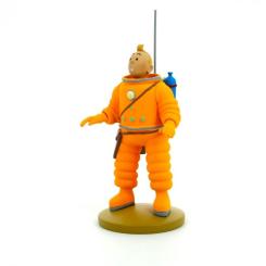 Tim und Struppi Figur: Tim als Astronaut, 15 cm 