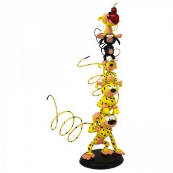 Marsupilami Figur (Marsupilami-Turm), 35 cm 