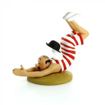 Tim und Struppi Figur: Schultze im Badeanzug, 12 cm 