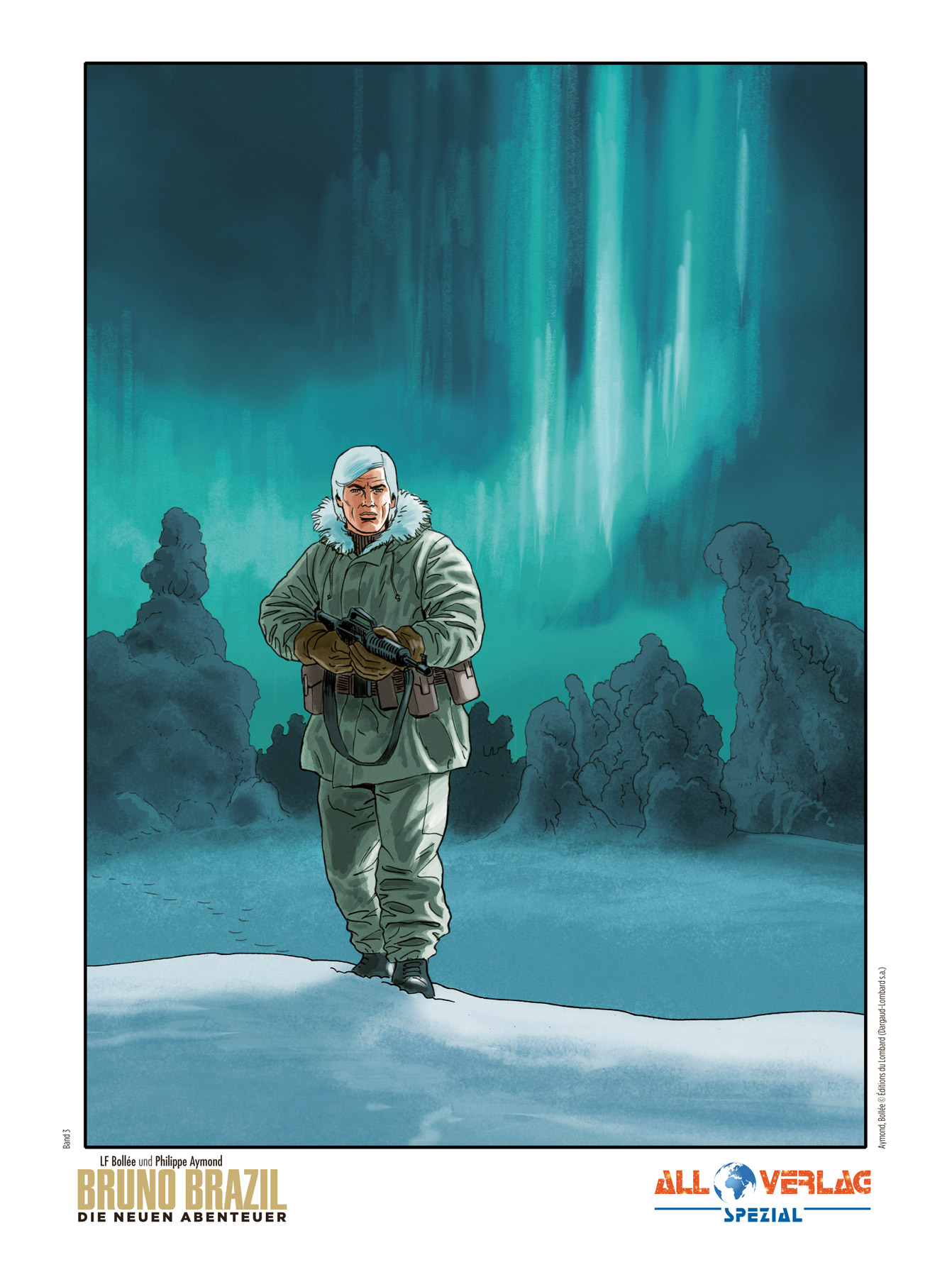 All Verlag Bruno Brazil Die neuen Abenteuer 3 VZA Eisiger Terror